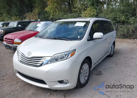 2015 Toyota Sienna Limited Premium 7 Passenger from USA, damaged, VIN 5TDDK3DC2FS102097